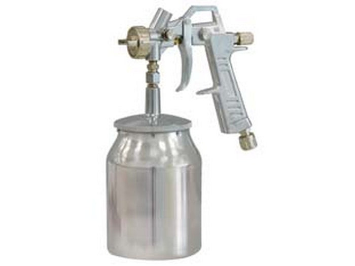aerografo serbatoio inferiore con attacco dado capettato - ugello mm.1,8 cod:ferx.fer162074
