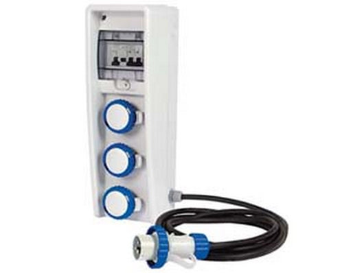 quadro ulisse asc portatile con maniglia 3 prese industriali ip65 cod:ferx.fer137577