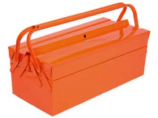 cassetta in metallo a 3 scomparti - cm.40x20x16h.  cod:ferx.fer139823