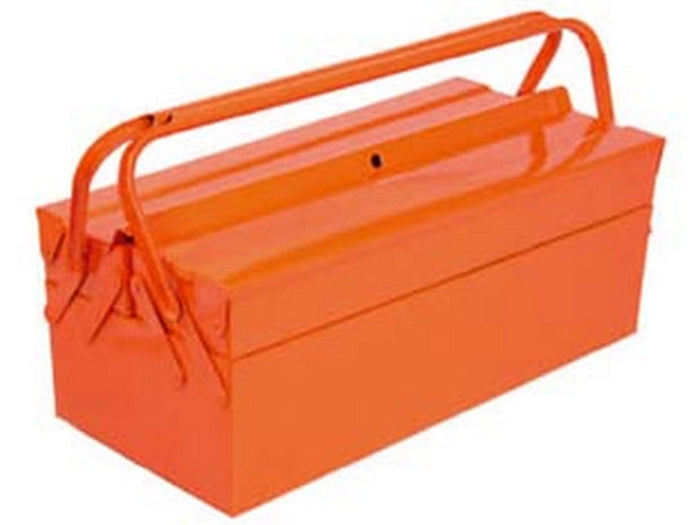 cassetta in metallo a 3 scomparti - cm.40x20x16h.  cod:ferx.fer139823