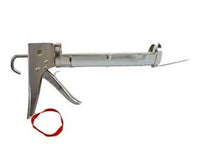 pistola per silicone professionale cromata cod:ferx.fer140942