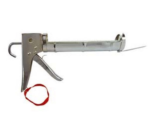 pistola per silicone professionale cromata cod:ferx.fer140942