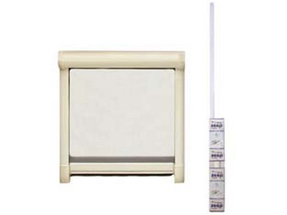 zanzariera kit a molla frizionata colore bianco cm.140x170h. cod:ferx.fer53365