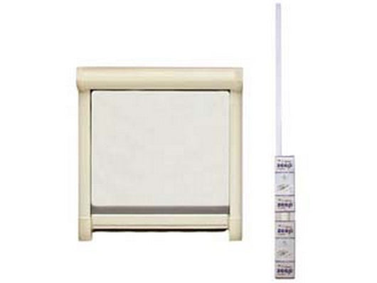 zanzariera kit a molla frizionata colore bianco cm.140x170h. cod:ferx.fer53365