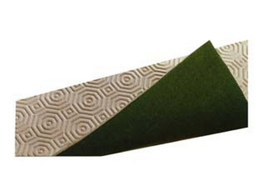 mollettone bianco/verde - cm.140h. rotolo da mt.20 cod:ferx.fer142946