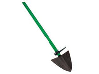 vanga pesante forgiata con manico ferro con staffa girevole - cm.24x24/143h. attacco ? mm.35 cod:ferx.fer143134