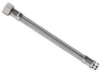 flessibile inox parigi m3/8 - f1/2 "flexcore" - m 3/8" f 1/2" cm.35 cod:ferx.fer144018