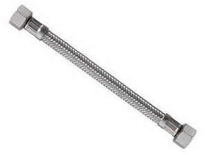 flessibile inox parigi f1/2 - f1/2 "flexcore" - f 1/2" f 1/2" cm.20 cod:ferx.fer144162