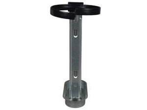 abbeveratoio portabottiglia in lamiera zincata - cm.26h. cod:ferx.fer145039