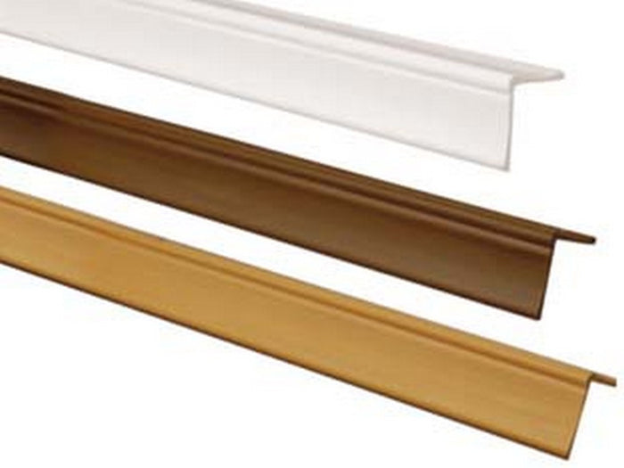 paraspigolo ornamentale in pvc rigido colore noce cod:ferx.fer145527