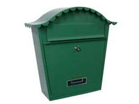 cassetta postale portariviste sagomata per esterni verde - cm.36x13x36h. - colore verde cod:ferx.fer145770