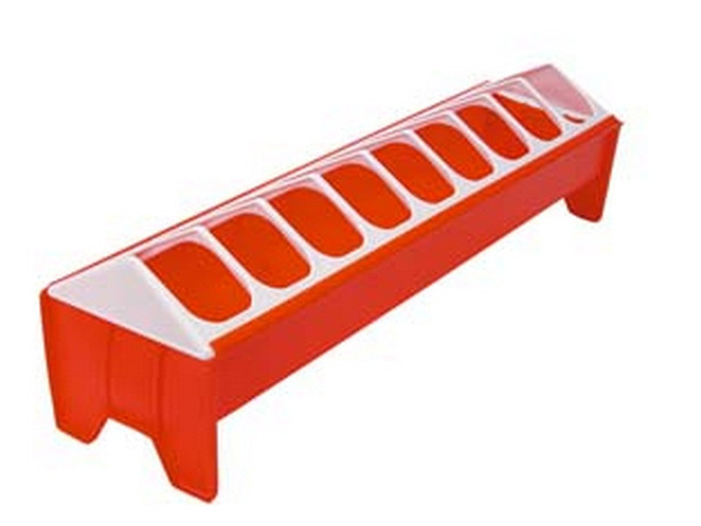 mangiatoia abbeveratoio a barretta per polli - cm.50x13x13h. cod:ferx.fer145916