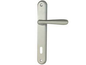 maniglia karol placca zama finitura ottone cromo satinato mm90 foro cod:ferx.fer146951