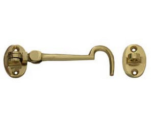 gancio fermapersiane ottone pesante snodato con incontro - mm.50 cod:ferx.fer147231