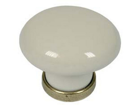 pomoli tondi in porcellana mod.p04.01 avorio - ø mm.31x26h. cod:ferx.fer239790