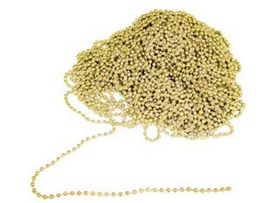 catena a perline in ottone lucido - ø mm.3,5 cod:ferx.fer147750