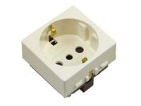 presa sicurezza schuko p30 "venus" 2 poli+terra 16a schuko p30 sicurezza cod:ferx.fer150293