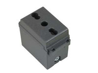 presa sicurezza bivalente "arc"  - 2 poli+terra 10/16a alveoli ø mm.4/5 (78 cod:ferx.fer153546