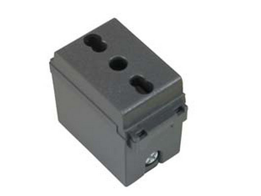 presa sicurezza bivalente "arc"  - 2 poli+terra 10/16a alveoli ø mm.4/5 (78 cod:ferx.fer153546