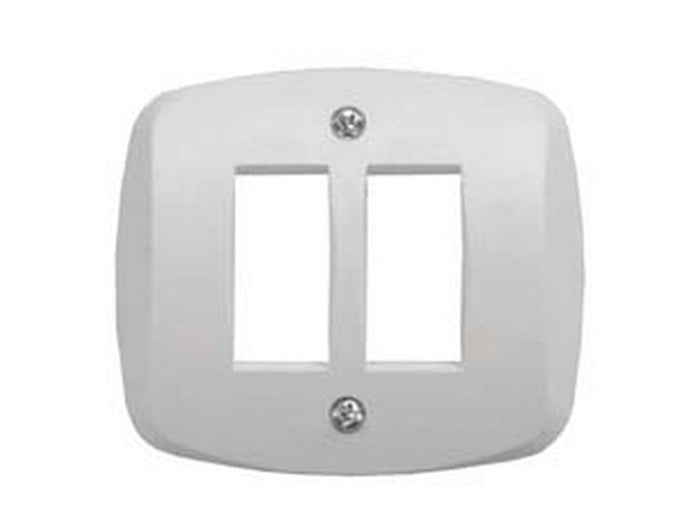 placca autoportante 2 posti "venus" - mm.76x76 - (1822.2f) cod:ferx.fer153782