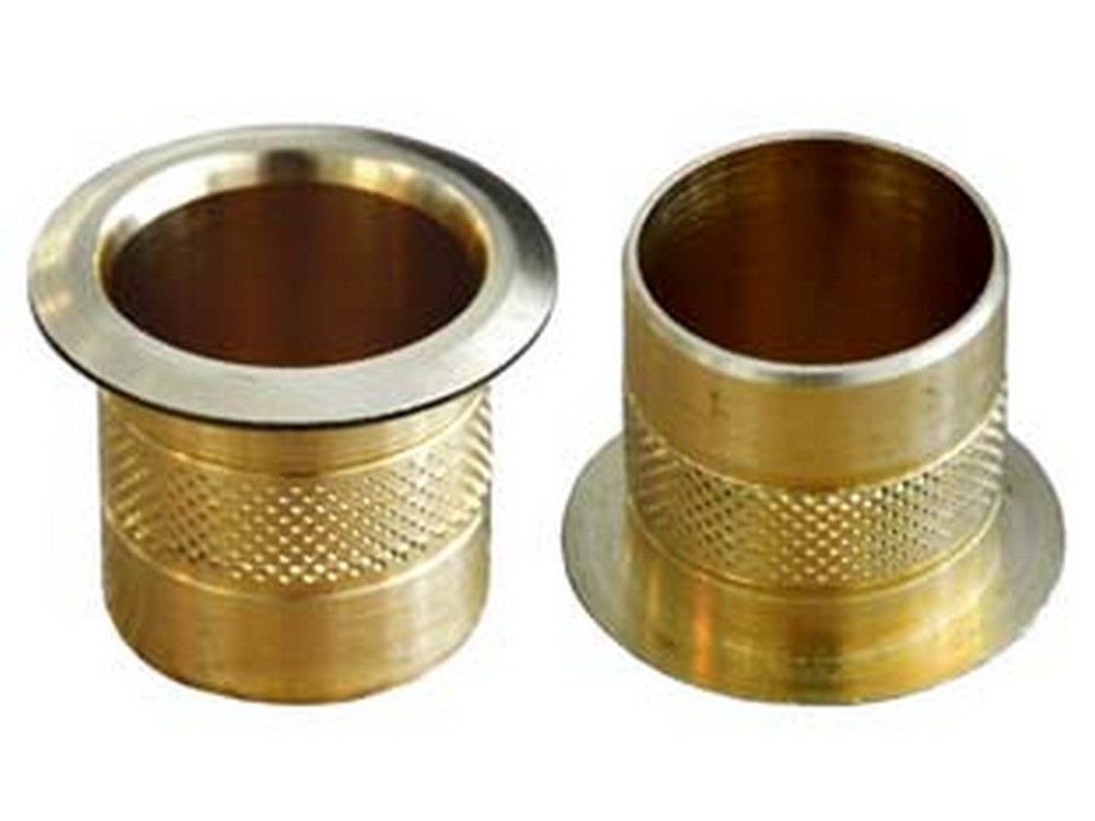 pozzetti in ottone per aste - ø mm.22 cod:ferx.fer153850