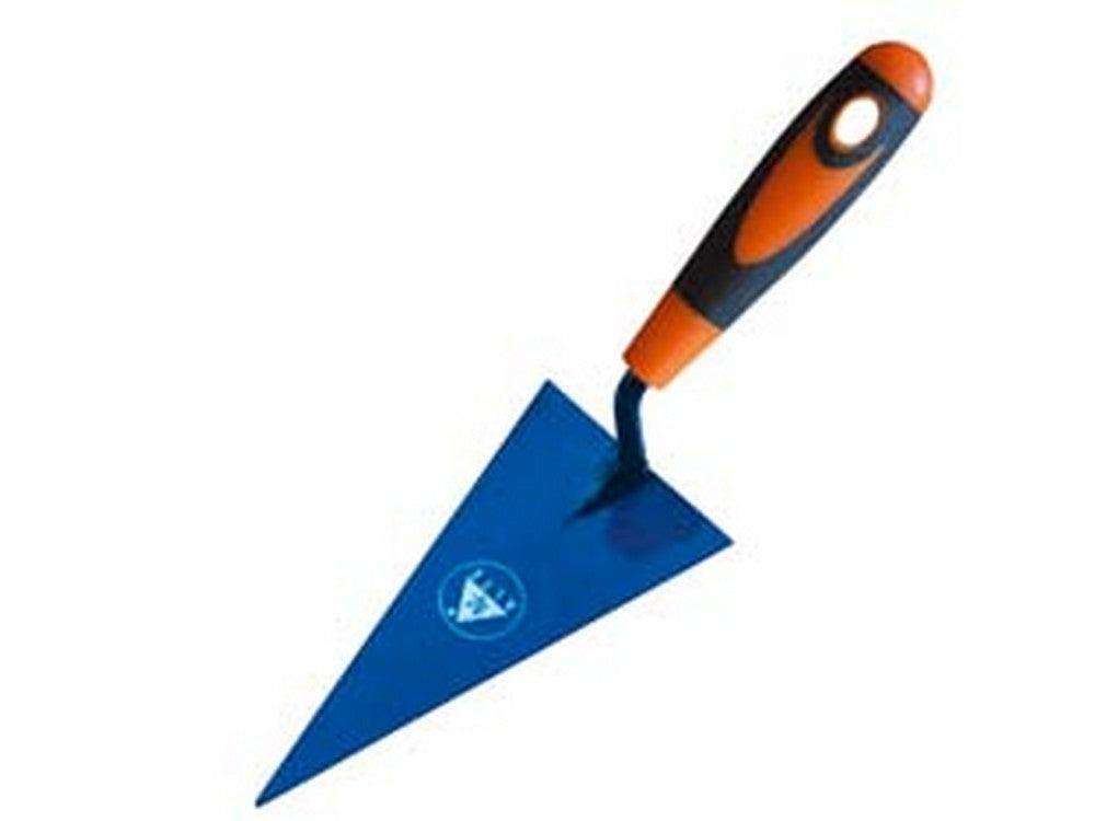 cazzuolino punta acuta manico bi-material - mm.140 cod:ferx.fer154307