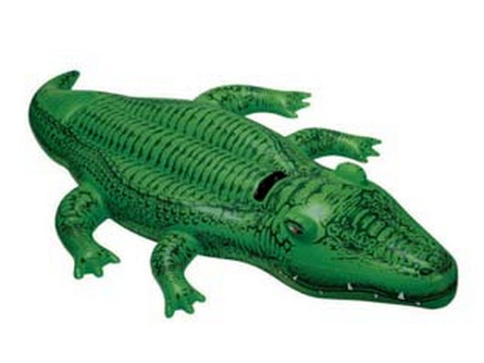 coccodrillo gonfiabile cavalcabile +3 anni - cm.168x86 - peso kg.0,76 (58546) cod:ferx.fer156738