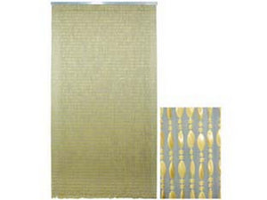 tenda corallo beige - 96 fili cm.120x230h. cod:ferx.fer156844