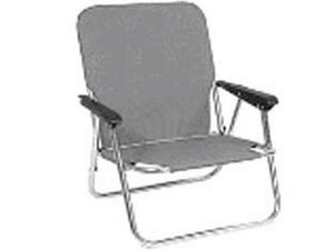 poltroncina in acciaio da spiaggia - cm.53x52x66h. cod:ferx.fer156943