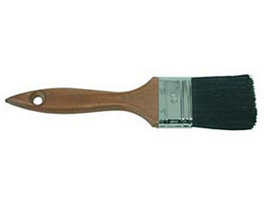 pennellesse setola nera manico legno - mm.60x14x59 cod:ferx.fer158428