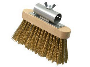 spazzola acciaio girevole per cenere - cm.13x3,2 cod:ferx.fer159814