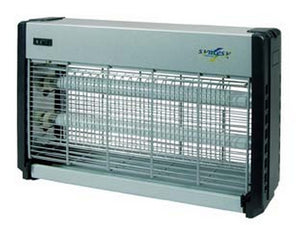elettroinsetticida con lampade a raggi ultravioletti 220v - 14w 2 tubi da 6w 220v cm.26,9x9,8x26,1h. cod:ferx.fer181891