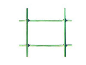 rete elettrosaldata plastificata verde rotolo mt.25 mm.25x50 maglia mm.50x2 cod:ferx.fer161381