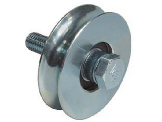 ruota cancelli gola tonda 1 cuscinetto a sfera art.400 - ? mm.60x17 - portata kg.100 cod:ferx.fer164474