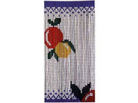 tenda a piastrina "frutta" - 36 strisce per 63 piastrine - cm.100x230h. cod:ferx.fer164511