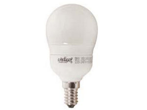lampada elettronica a sfera opale e14 - 9w - e14 - 2700?k calda cod:ferx.fer166973