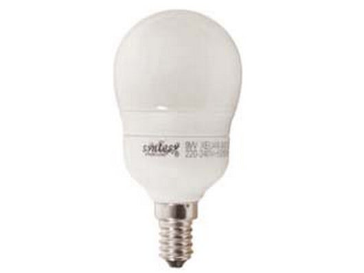 lampada elettronica a sfera opale e14 - 9w - e14 - 2700?k calda cod:ferx.fer166973