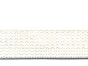 cintino cotone bianco avvolgibili mt50x mm22h. rotolo gr23 metro cod:ferx.fer168106