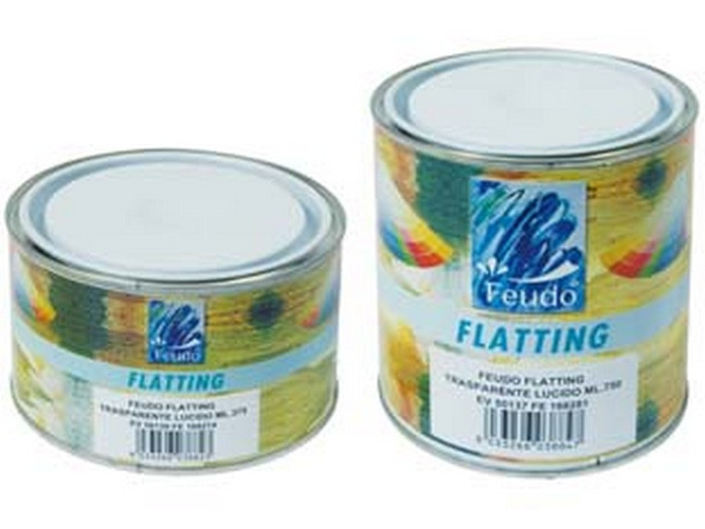 flatting trasparente lucido barattolo flatting brill ml750 trasparente cod:ferx.fer168281