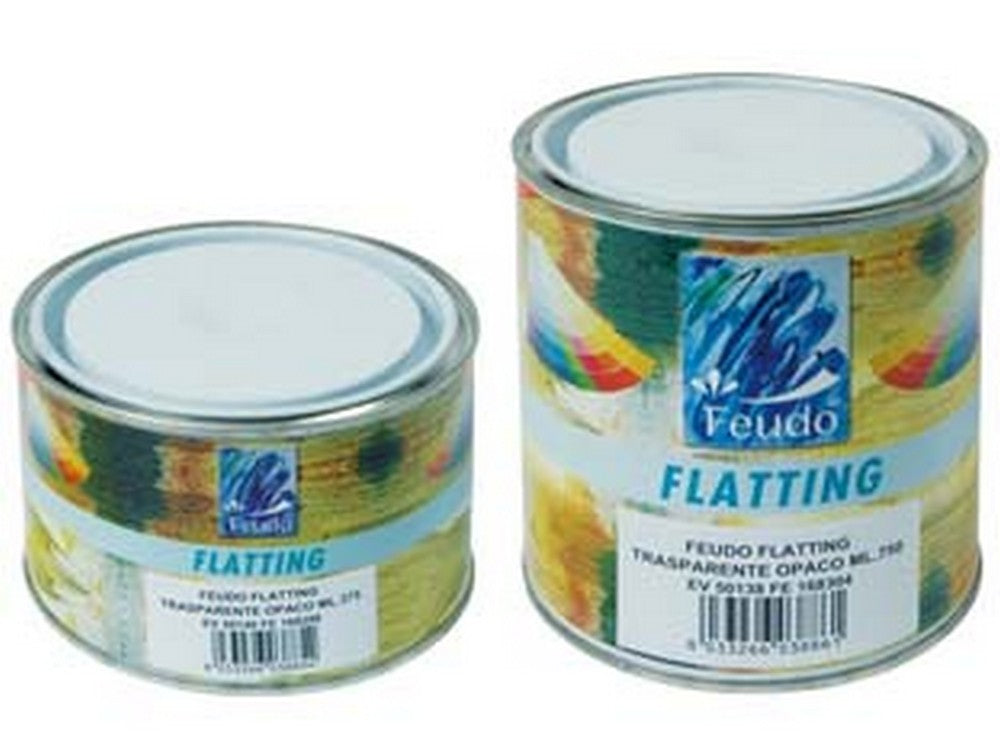 flatting trasparente opaco barattolo flatting lux ml370 trasparente opaco cod:ferx.fer168298
