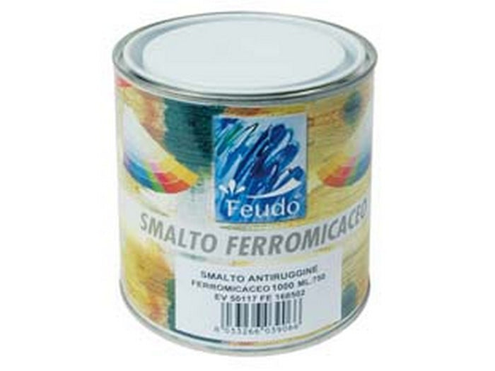smalto sintetico ferromicaceo (anti lack) - ml.750 grafite ral 1000 cod:ferx.fer168502