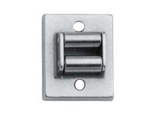 guidacinghia rettangolare in ottone cromato satinato - mm.50x60 cod:ferx.fer169059