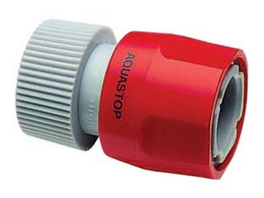 2blister raccordo rapido con aquastop con filetto f 3/4" - blister (2288) cod:ferx.fer170772