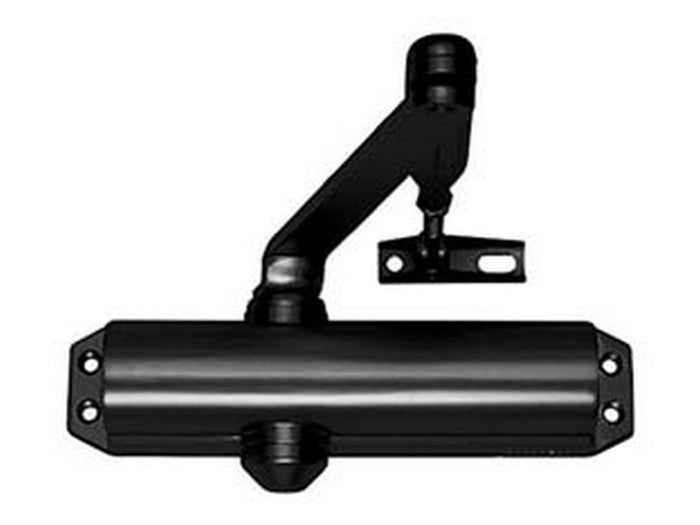 chiudiporta aerei serie dc120 - senza arresto, nero mm.220x47x52h. (dc1209005) cod:ferx.fer317801