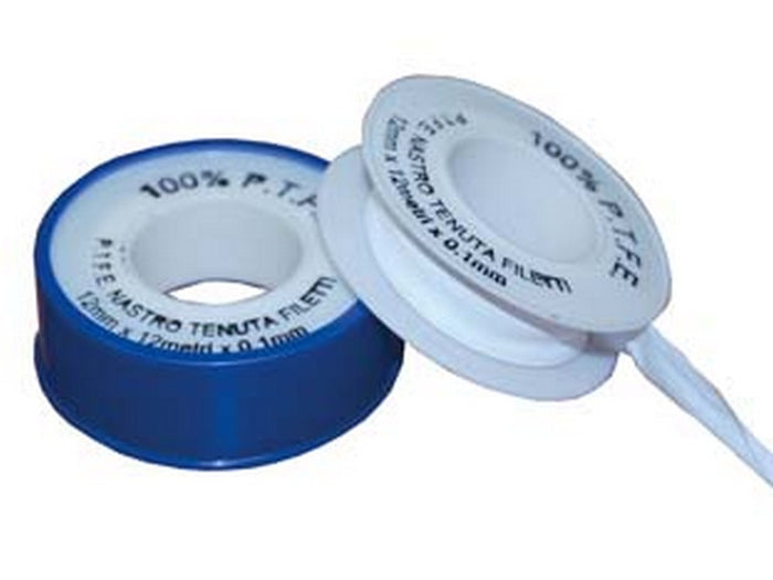 nastro teflon mm.12 mt.12 mm.0,1 cod:ferx.fer173964