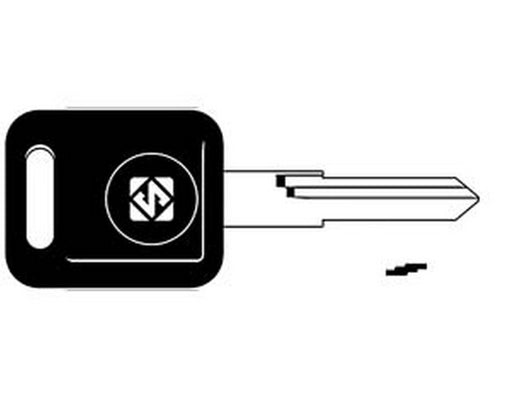 chiavi huf con trasponder per auto audi hu49at5 - hu49at5 cod:ferx.fer174299