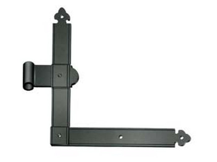 bandelle angolari occhio centrale mm260x30x260h. dx ferro verniciato nero cod:ferx.fer176385