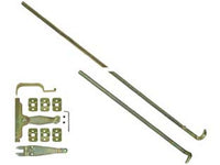 spagnolette per balcone complete in kit tropicalizzate - cm.240 per balcone cod:ferx.fer177498