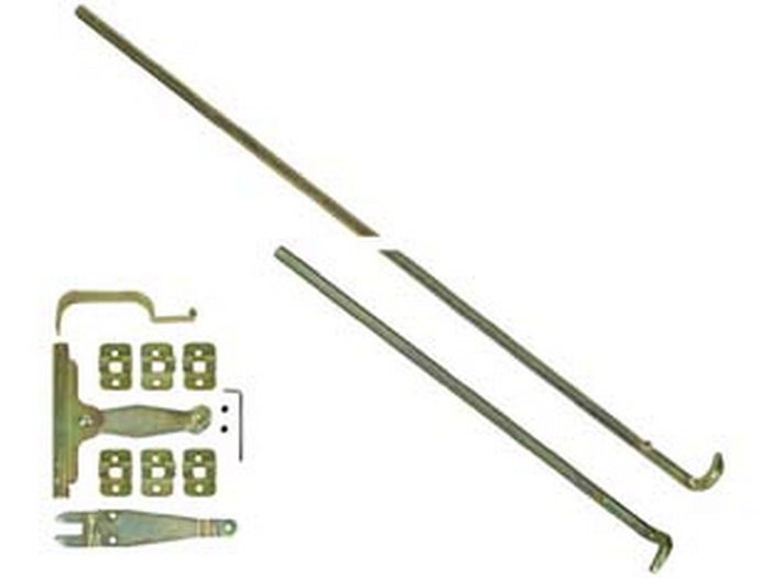 spagnolette per balcone complete in kit tropicalizzate - cm.240 per balcone cod:ferx.fer177498