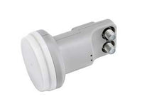 illuminatore lnb per parabola universale 2 uscite - 2 uscite - connettori tipo f - ? mm.40 cod:ferx.fer177559